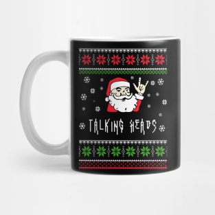 talking head santa metal Mug